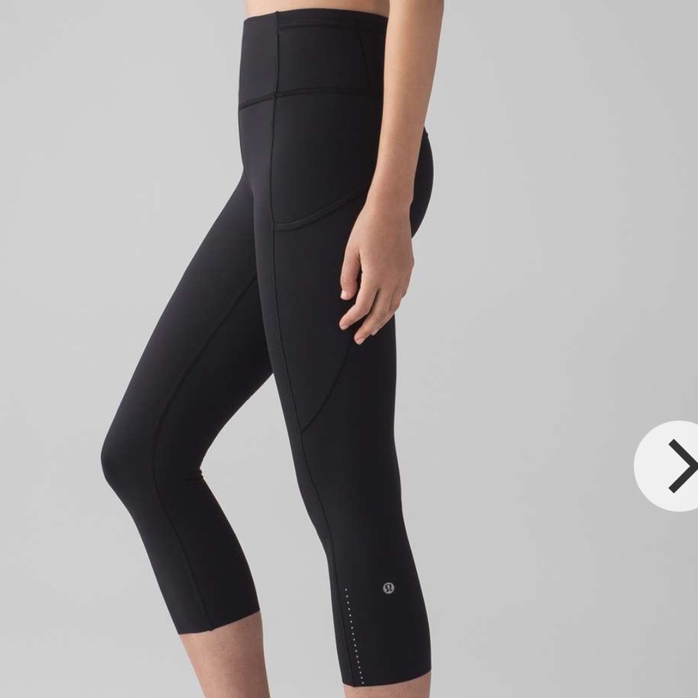 Lululemon Athletica Black High-Waisted Leggings